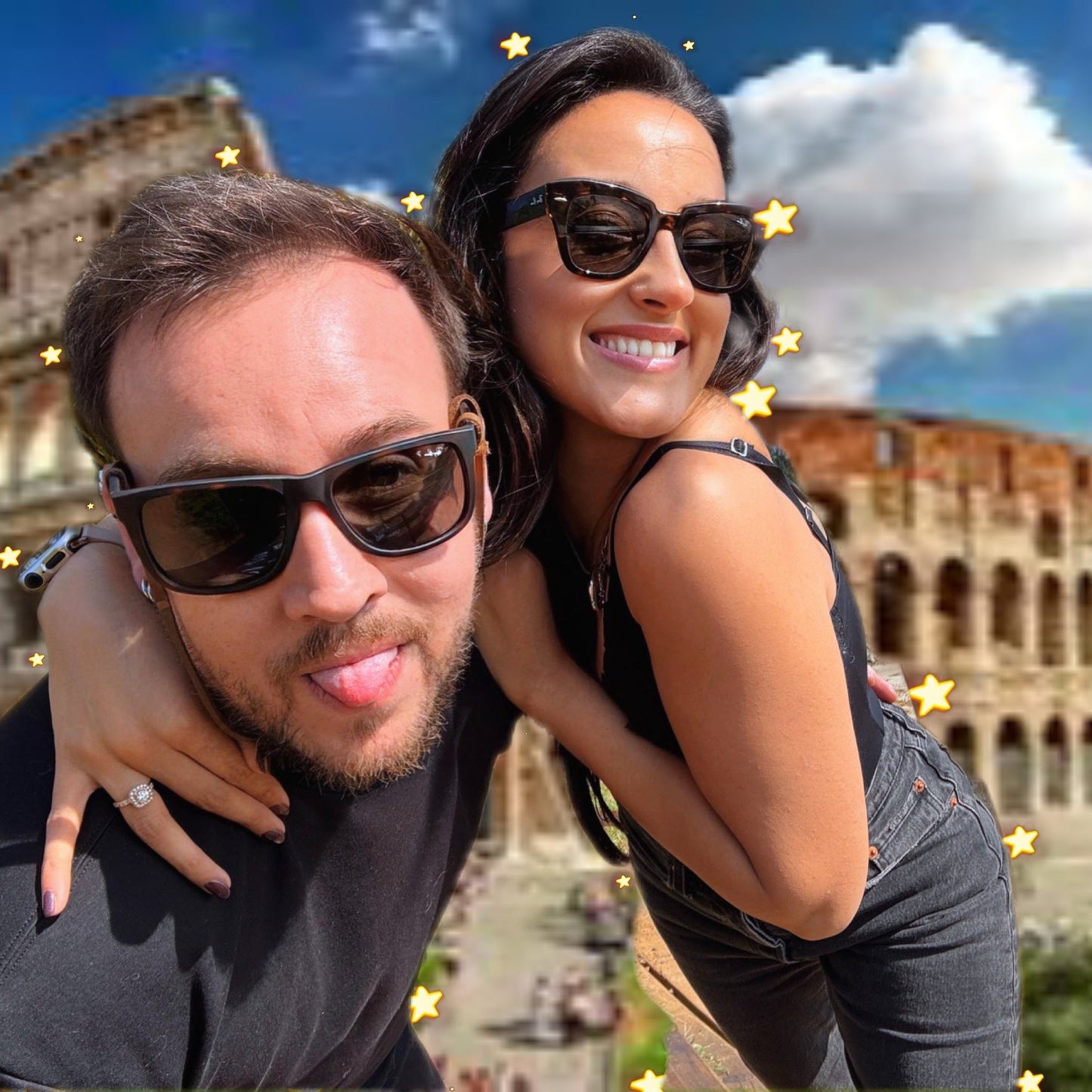 Romance en movimiento: Tour por Italia